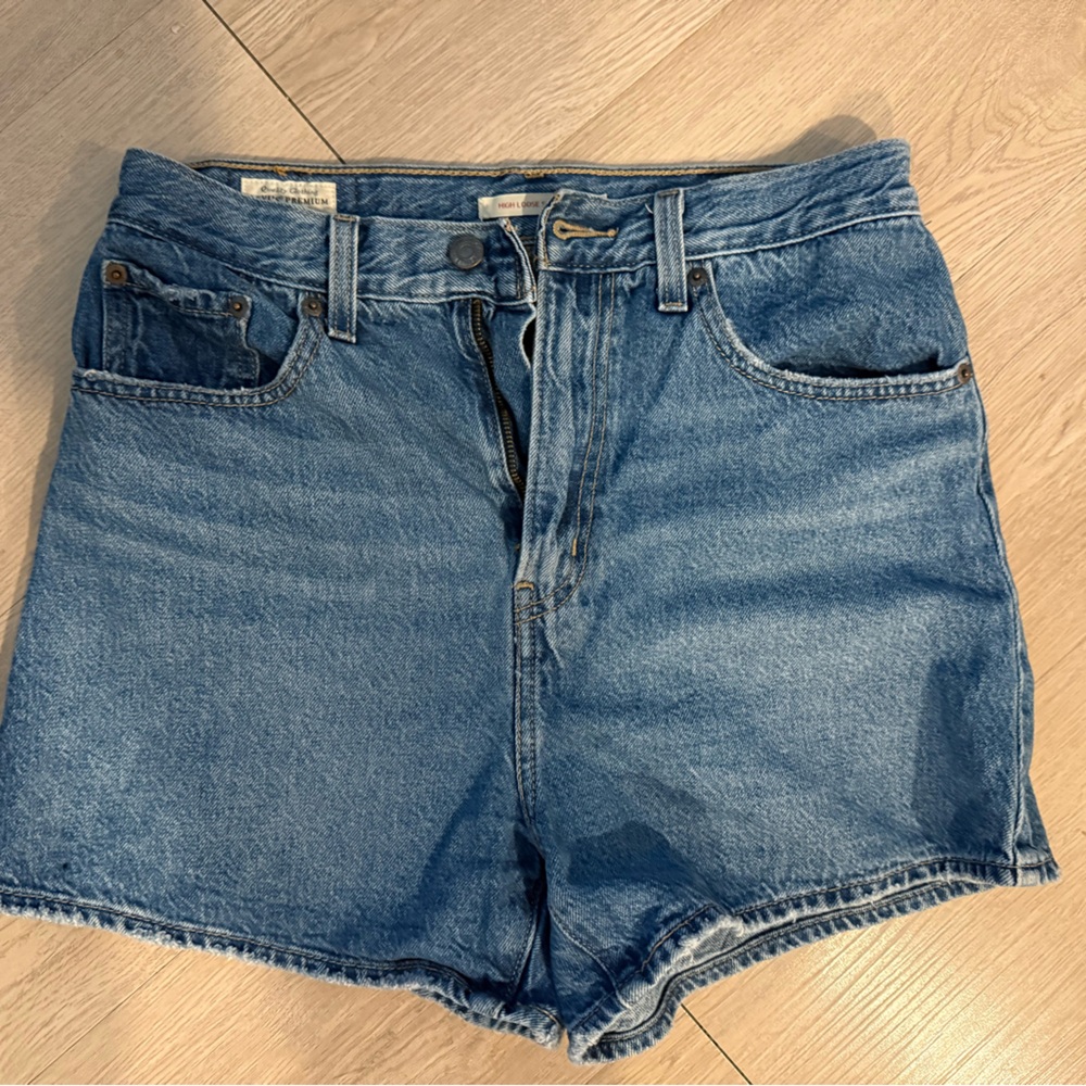 Levi's Blue Jean Shorts for Women